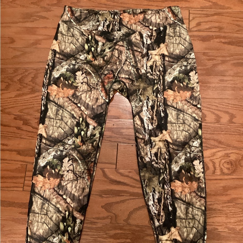 Camo Print Leggings - Realtree-Style Forest Camouflage Color: Tree Camouflage